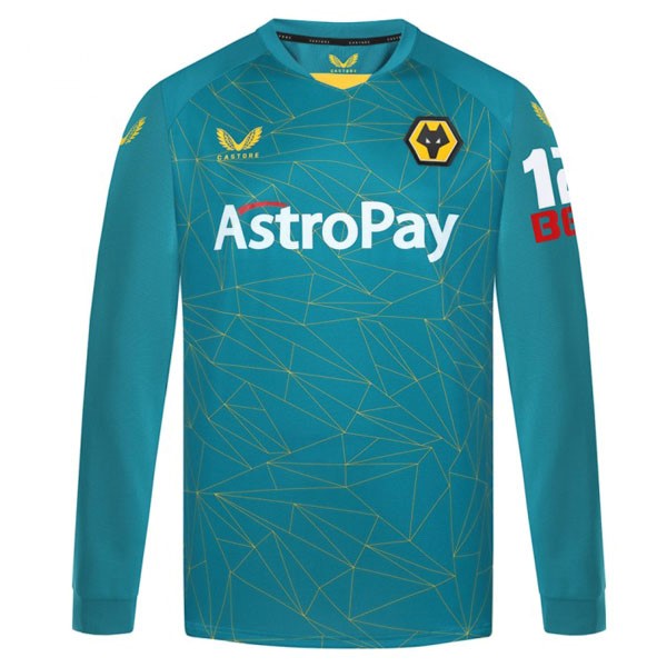 Tailandia Camiseta Wolves 2ª ML 2022-2023